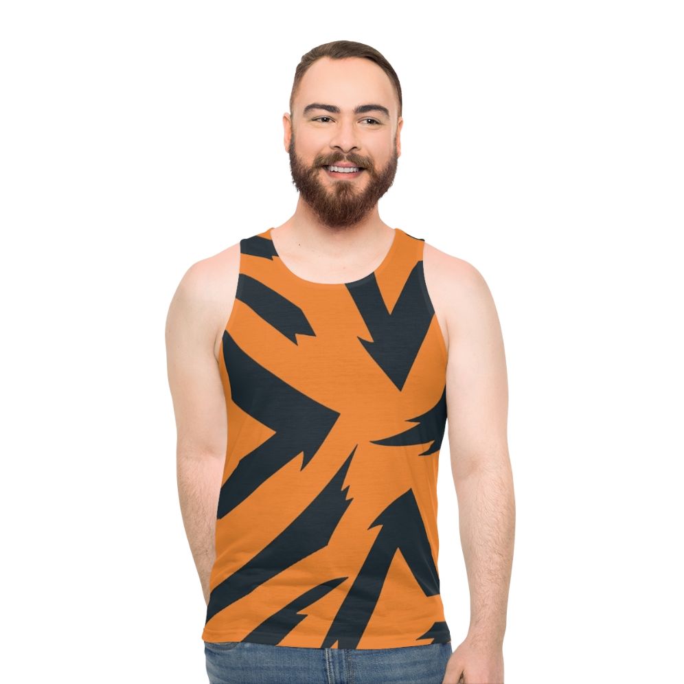 Arcanine pattern unisex tank top - men