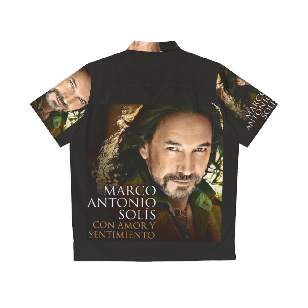 Marco Antonio Solis "El Buki" Loteria Card Hawaiian Shirt - Back