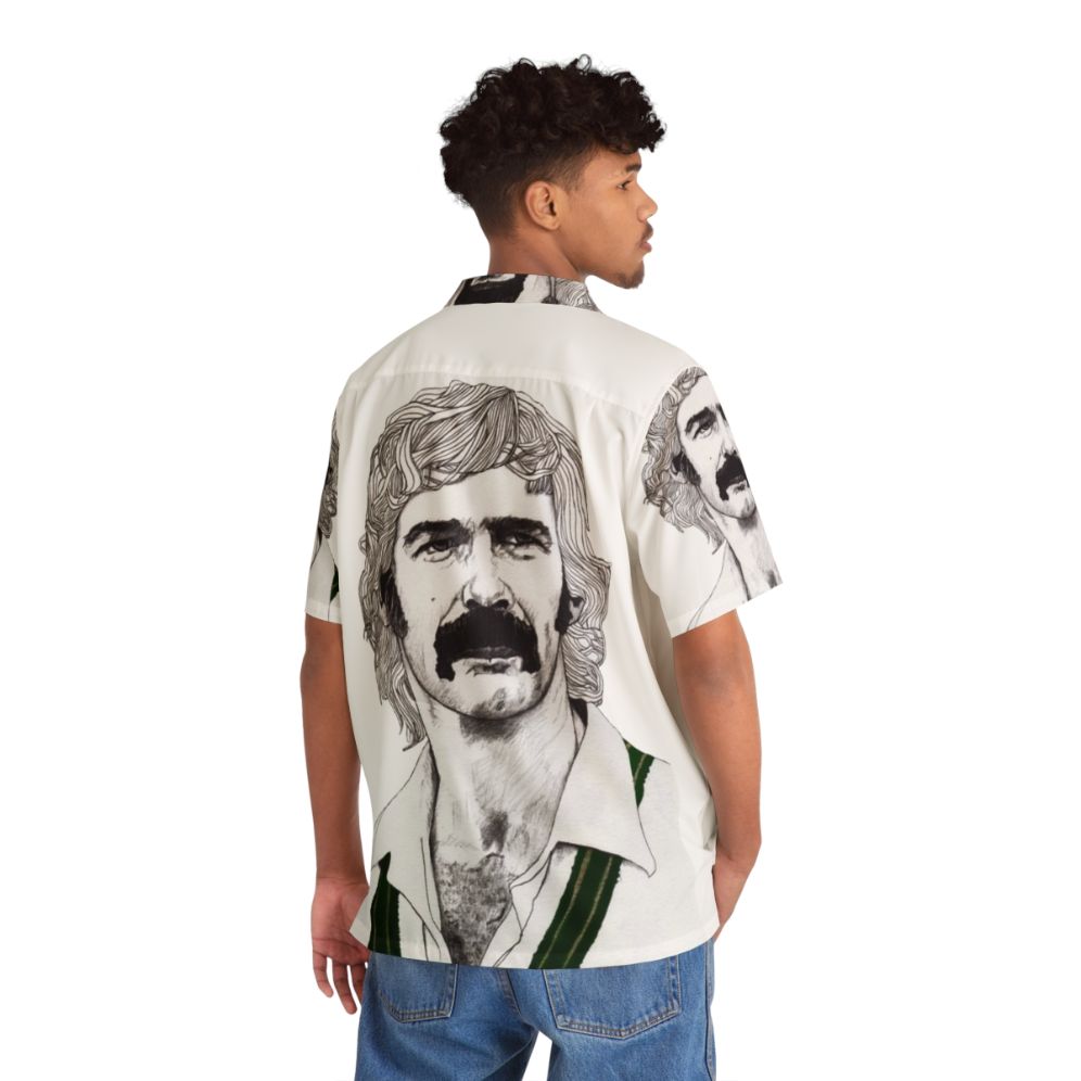 Dennis Lillee Australian Cricket Hawaiian Shirt - People Back