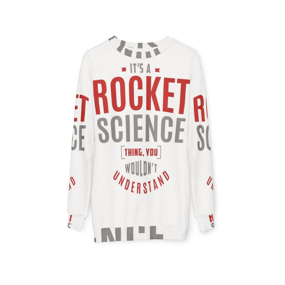 Rocket science graphic sweatshirt - hanging