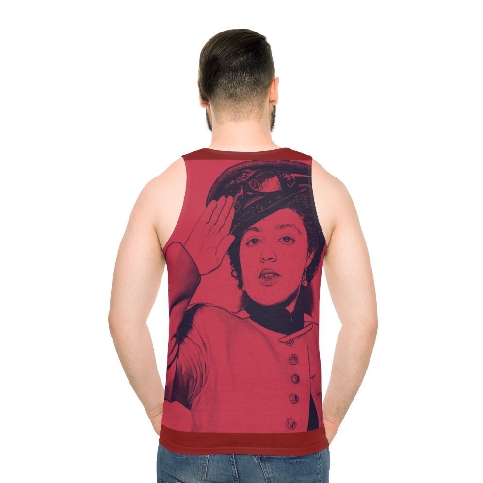 Polystyrene X-Ray Spex Punk Rock Unisex Tank Top - men back