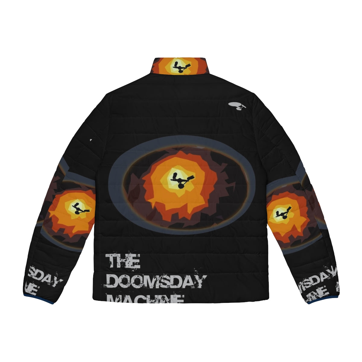 Star Trek Doomsday Machine Puffer Jacket - Back