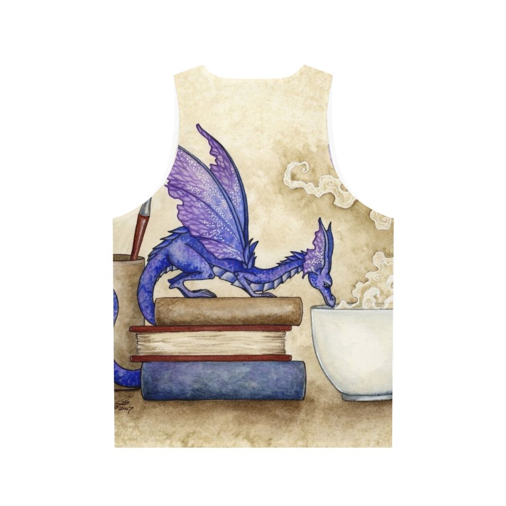 Fantasy dragon unisex tank top - Back