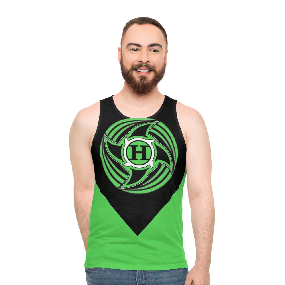 The Hurricane Unisex Retro Wrestling Tank Top - men