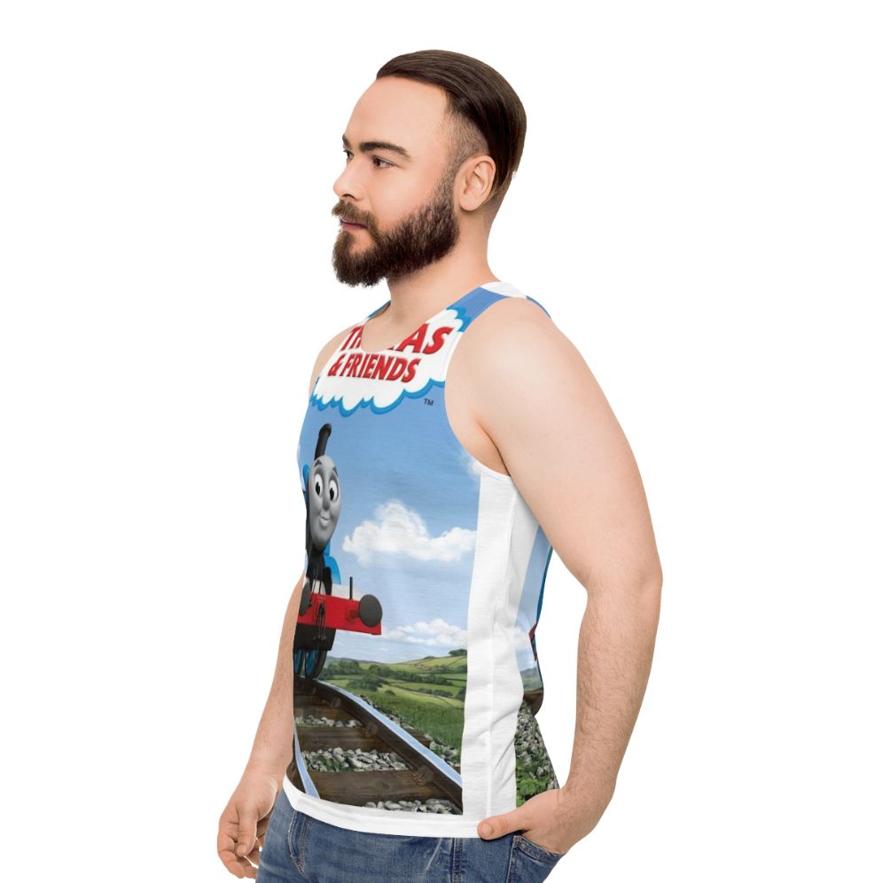 Thomas the Tank Engine Unisex Tank Top - men side