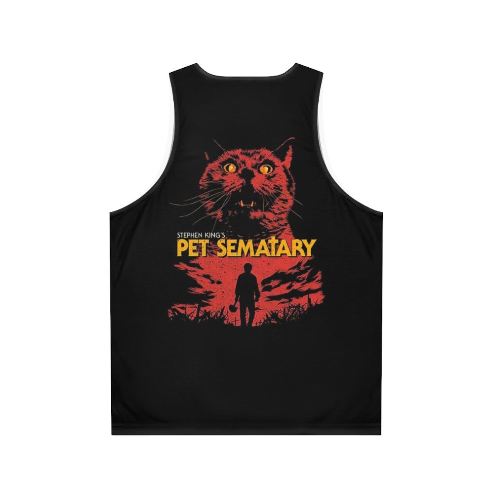 Pet Cemetery Horror Movie Unisex Tank Top - Back