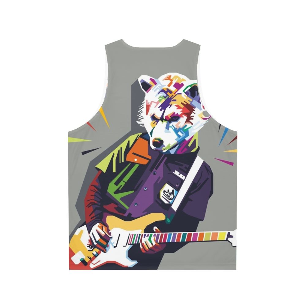 Man With A Mission Band Inspired Unisex Tank Top - Back