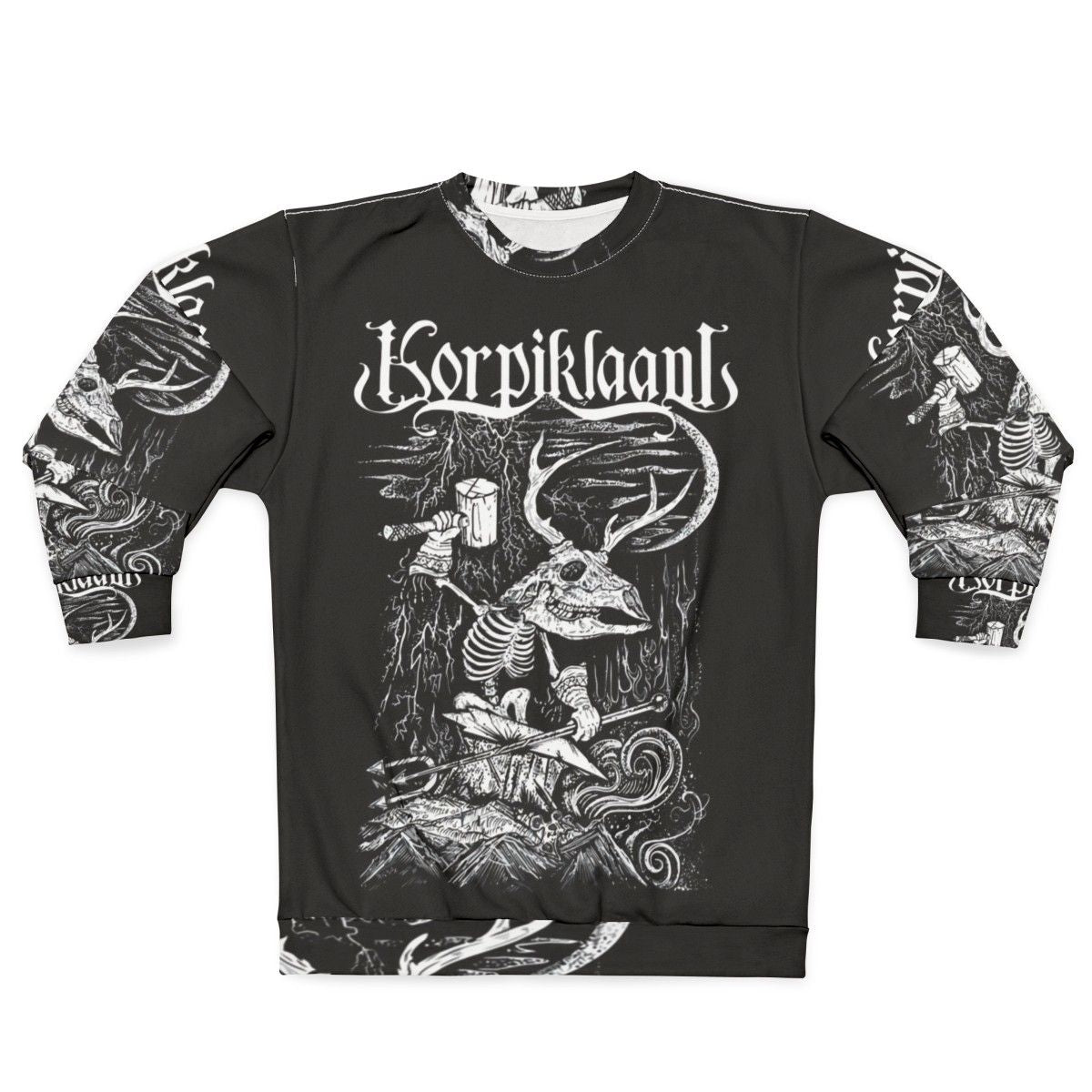 Korpiklaani Vanno Rauta Tapporauta folk metal band sweatshirt