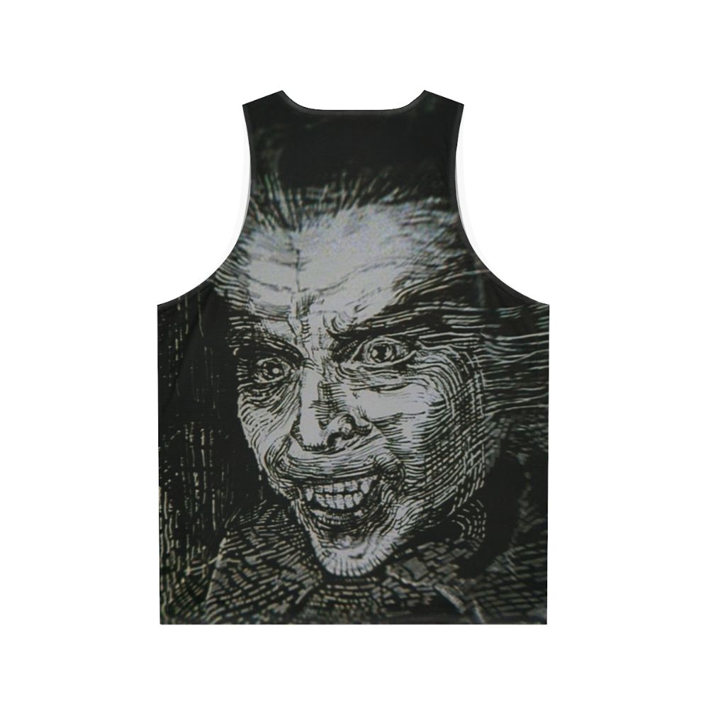 Vintage Dracula 1972 Artwork Unisex Tank Top - Back