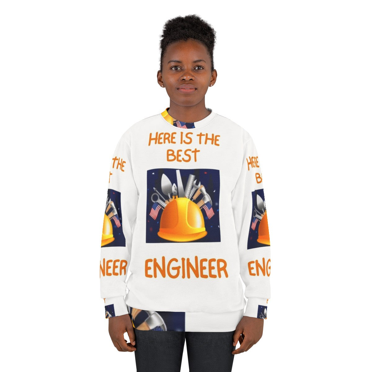 Professional Careers University Sweatshirt for Engineers, Programmers, and Geeks - women