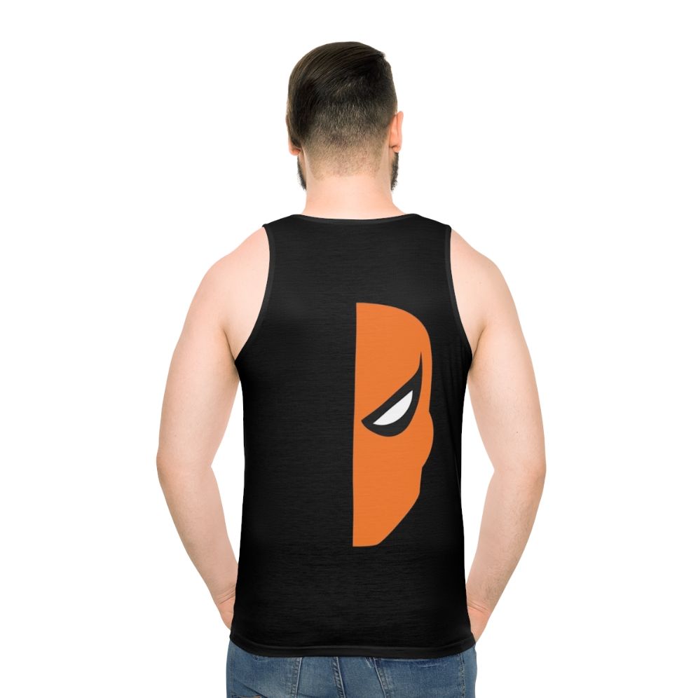 Deathstroke Unisex Tank Top - men back