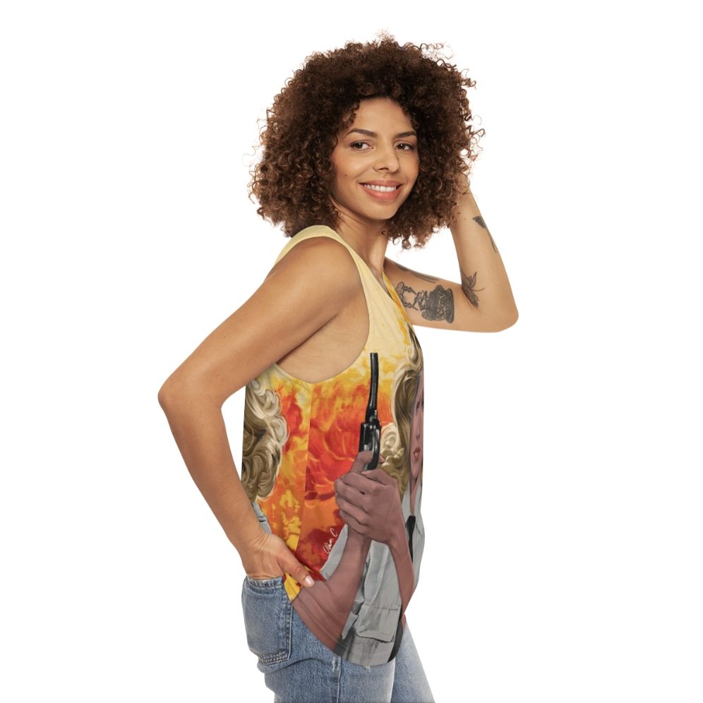 Unisex shelley tank top - women side