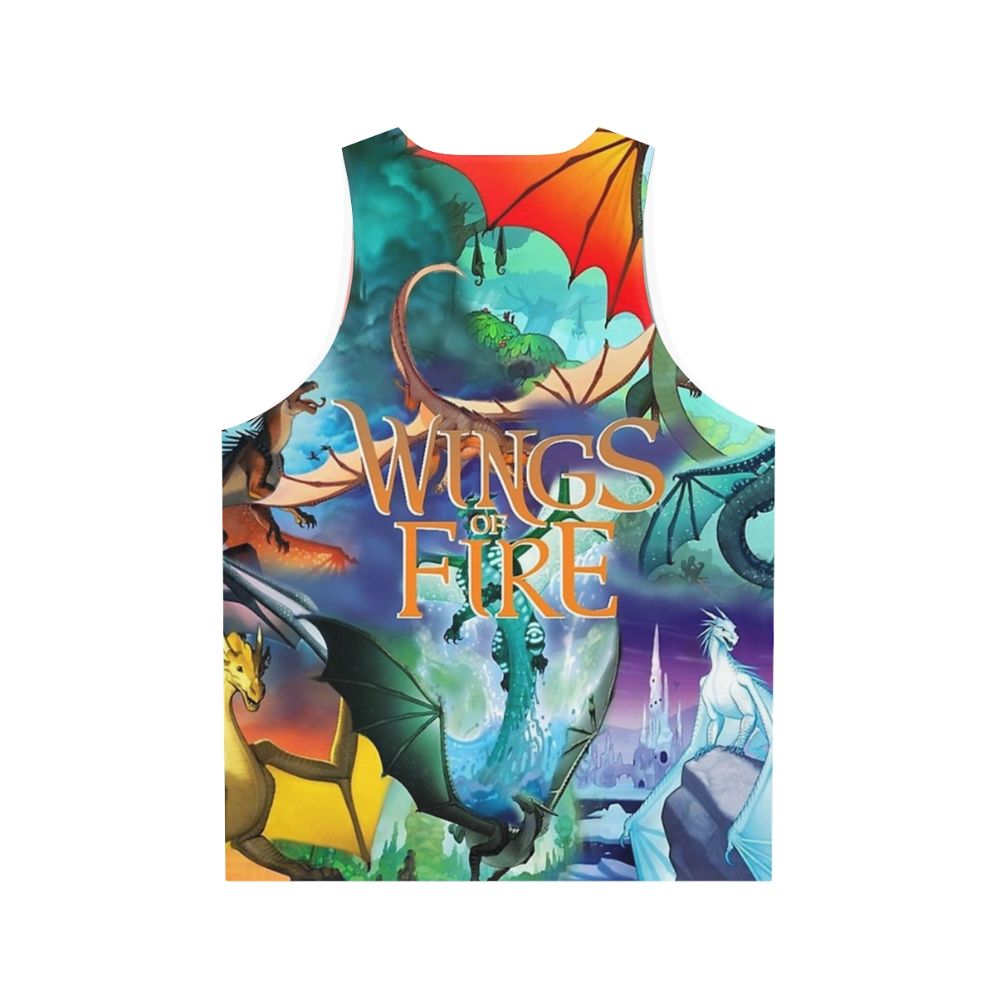 Wings of Fire Dragon Series Unisex Tank Top - Back