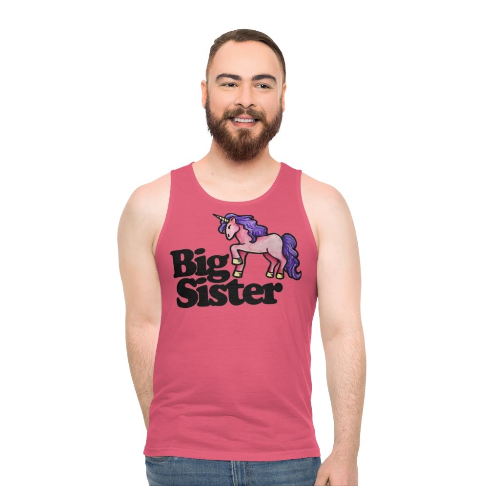 Big Sister Unicorn Tank Top - men