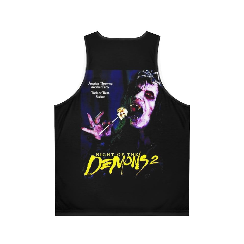 Graphic "Night of the Demons 2" unisex tank top - Back