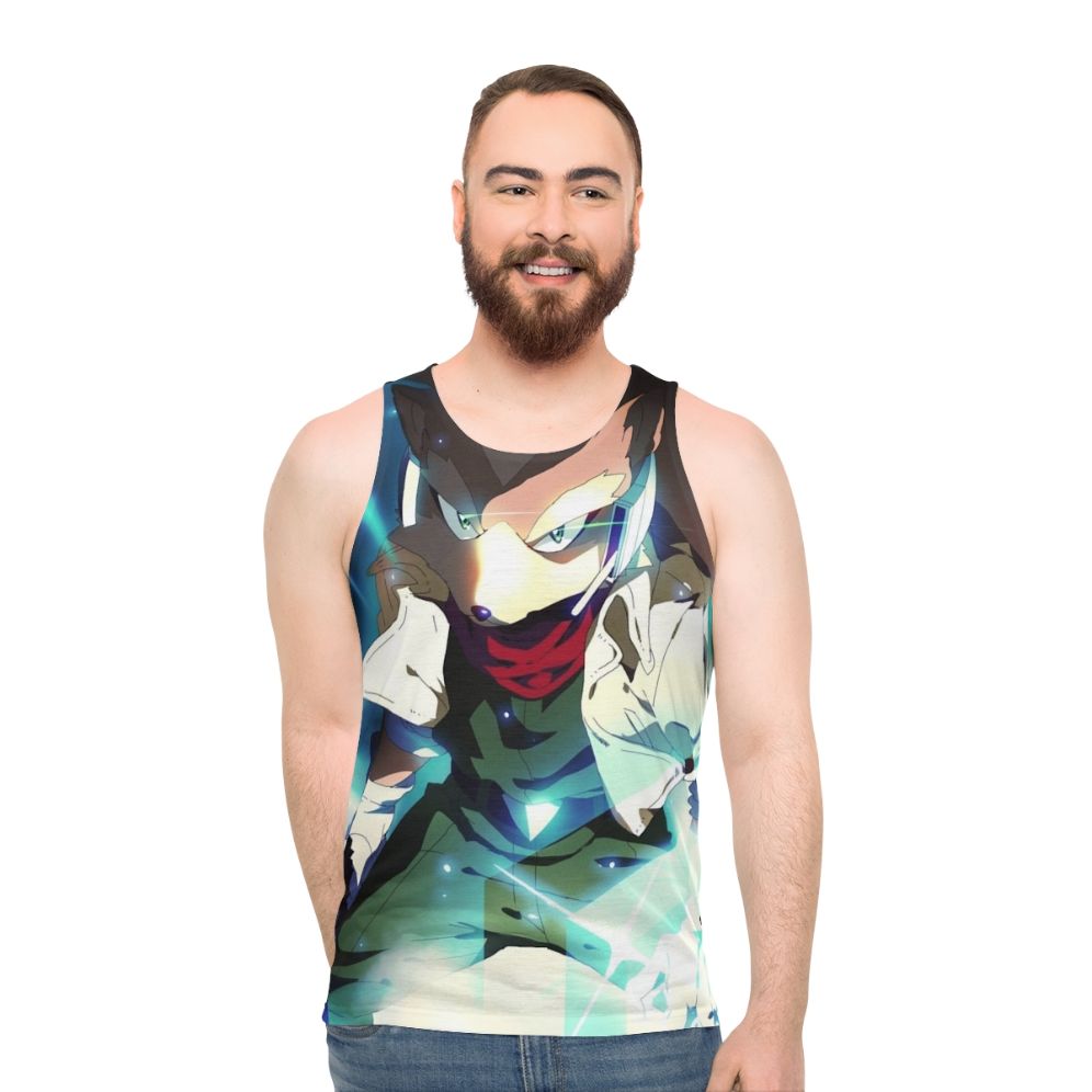 Unisex Nintendo Smash Bros Star Fox Melee Fox Tank Top - men