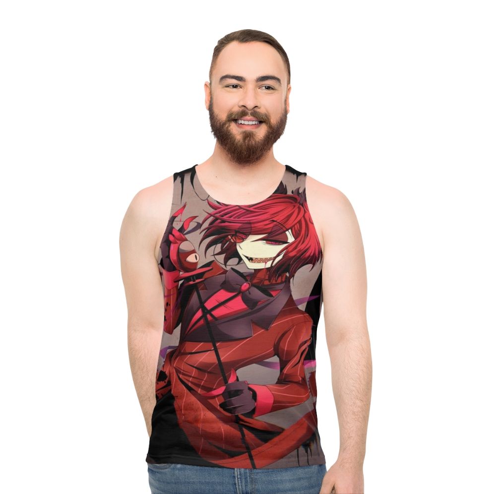 Hazbin Hotel Alastor Unisex Tank Top - men