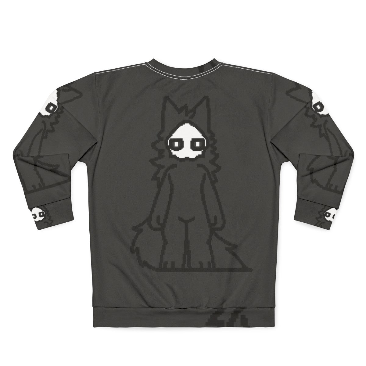 Changed Puro Sprite Sweatshirt - Furry Fanart for Gamers - Back