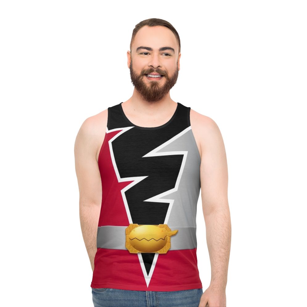 Ryusoulred Unisex Super Sentai Dinosaur Tank Top - men