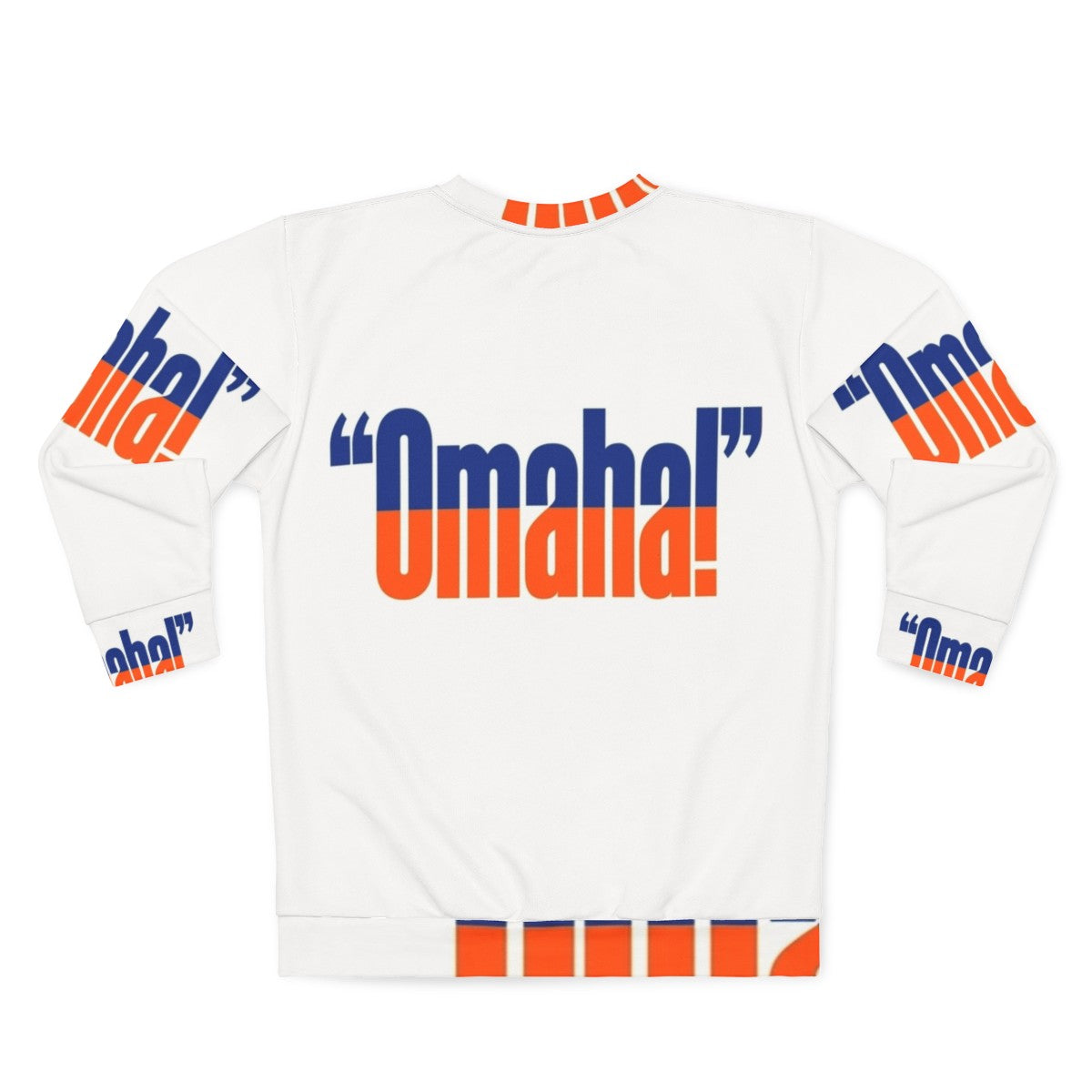 Yell Sweatshirt featuring the Denver Broncos and Peyton Manning - Back