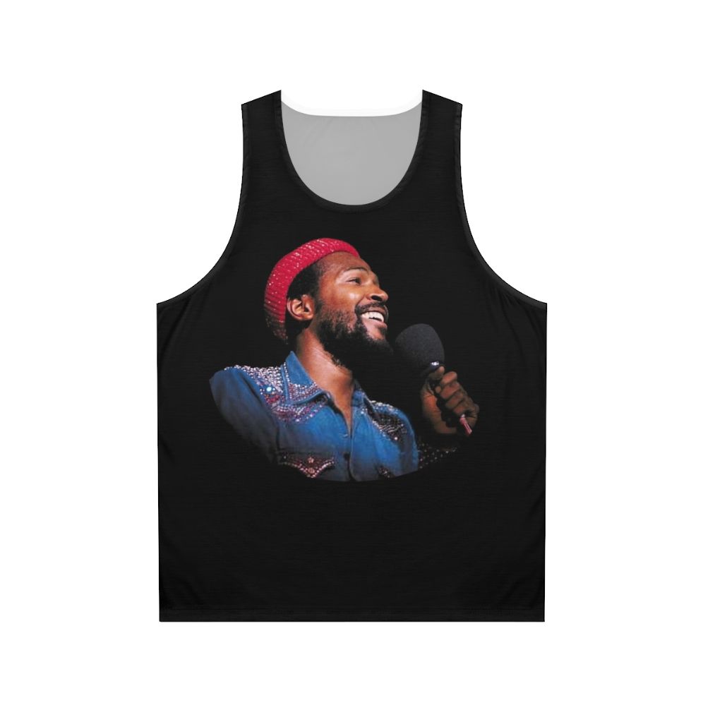 Marvin Gaye Soul Music Unisex Tank Top