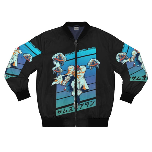 Metroid Samus Aran Interstellar Bounty Hunter Bomber Jacket