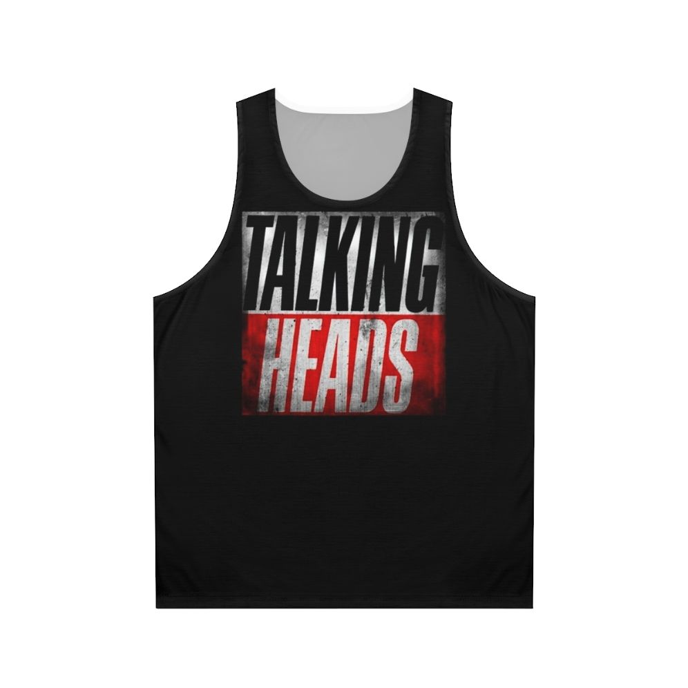 Talking Heads Abstract Unisex Tank Top