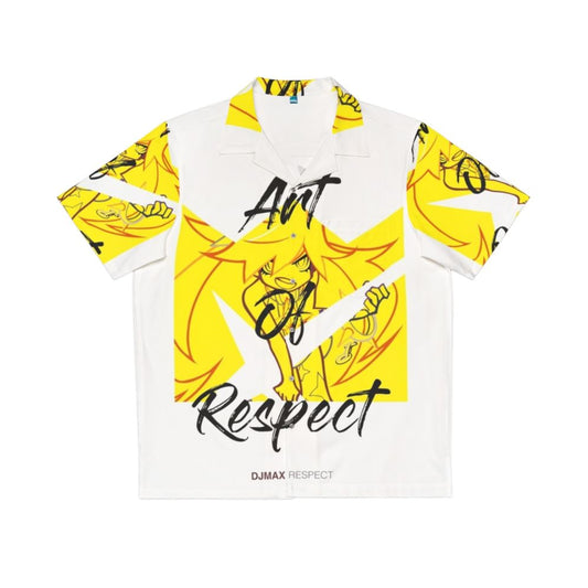 Djmax Art Of Respect Hawaiian Shirt featuring gaming and music game designs