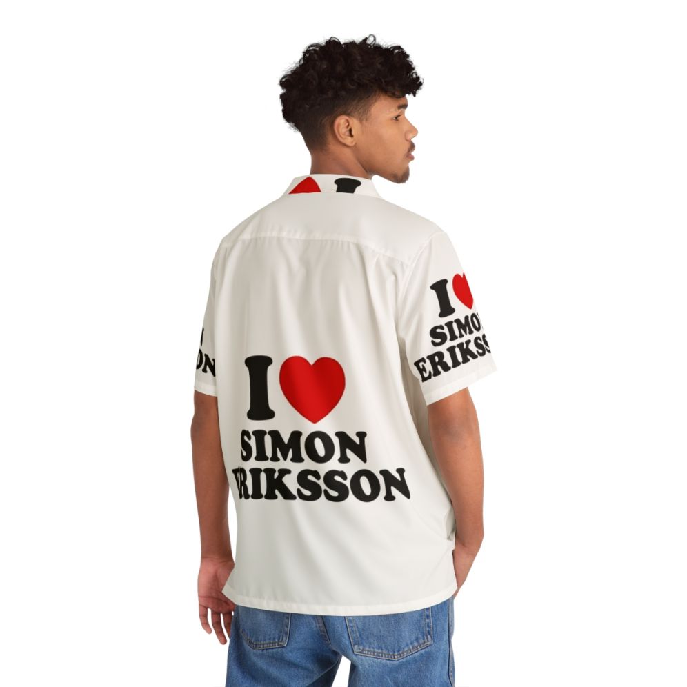 I Love Simon Eriksson Young Royals Hawaiian Shirt - People Back