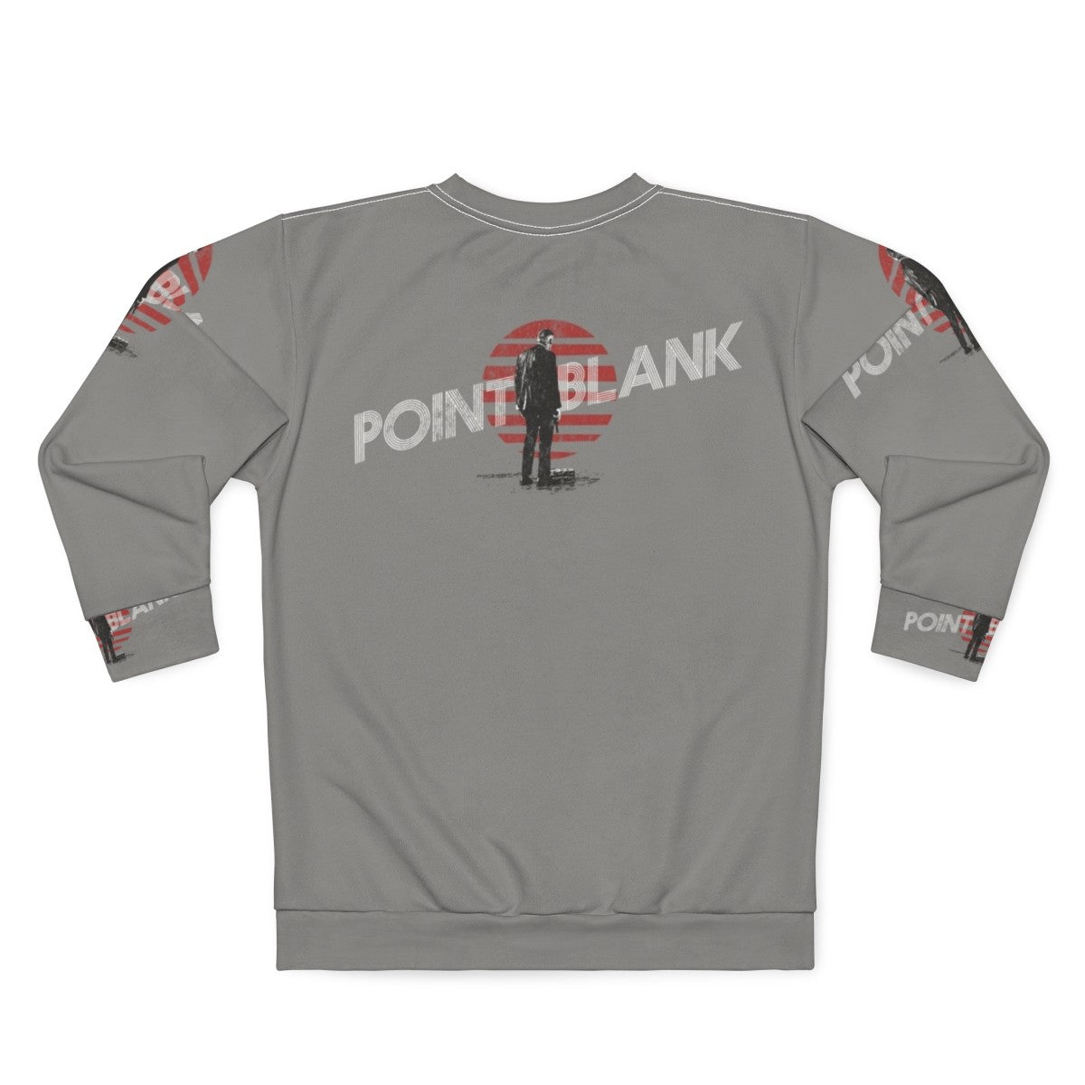 Lee Marvin "Point Blank" Retro Sweatshirt - Back