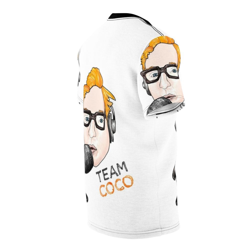 Conan O'Brien inspired custom t-shirt design for Team Coco fans - men right