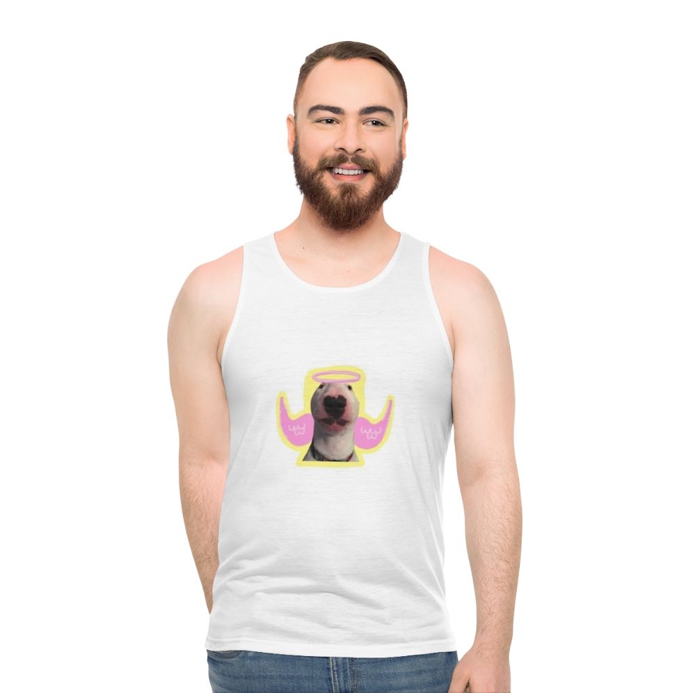 Walter Dog Unisex Tank Top - men