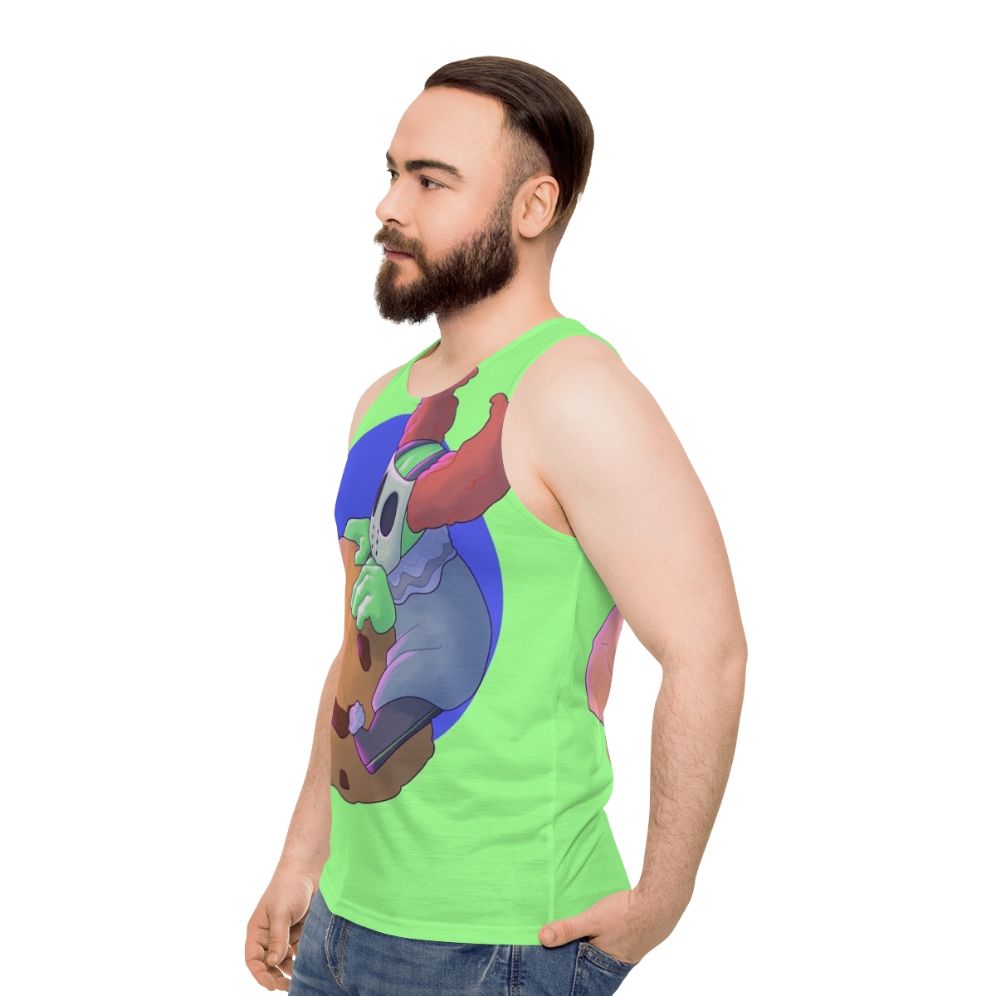 Tricky Unisex Tank Top - men side