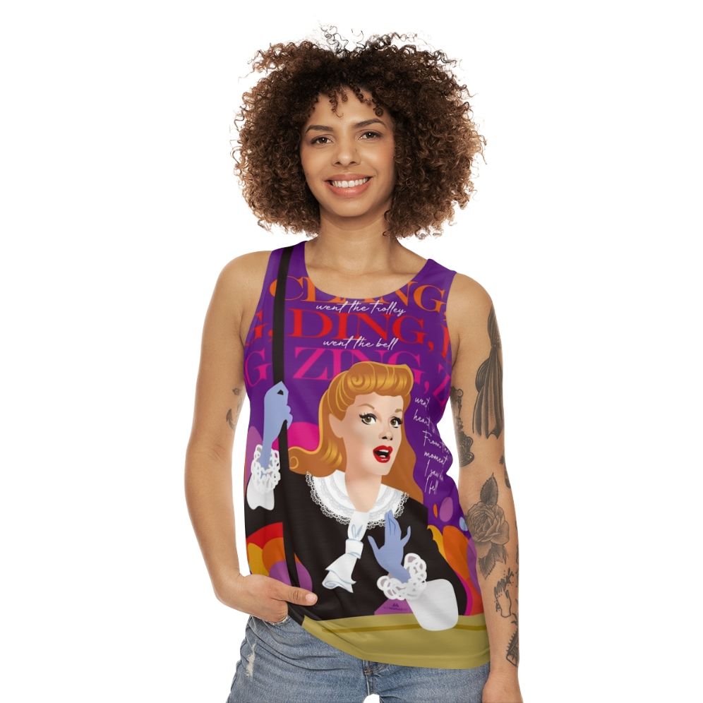 Alejandro Mogollo Art Trolley Unisex Tank Top - women