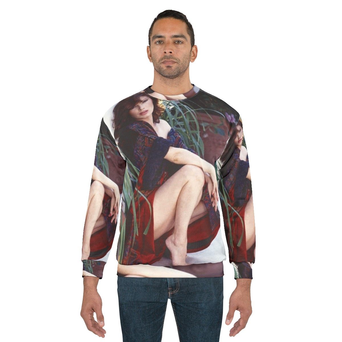 Edwige Fenech Sweatshirt - Vintage Celebrity Fashion - men