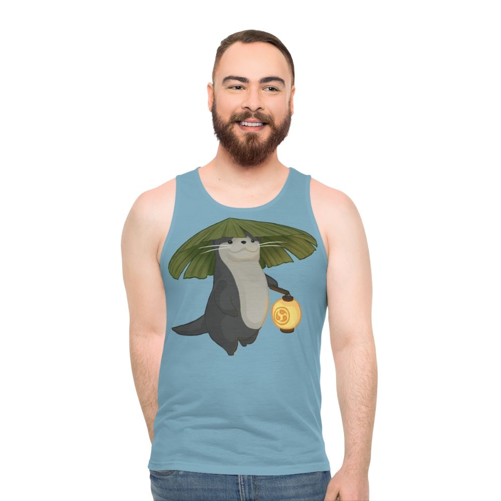 Unisex Final Fantasy XIV Odder Otter Minion Tank Top - men