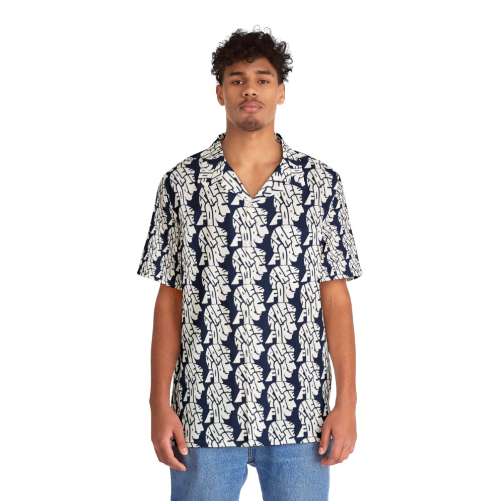 Space Force Steve Astronomical Hawaiian Shirt - People Front