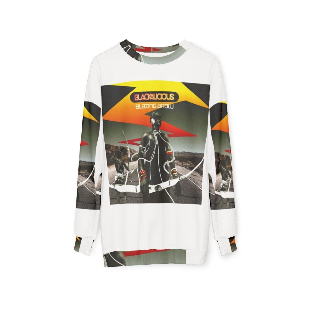 Blackalicious Blazing Arrow Hip Hop Sweatshirt - hanging