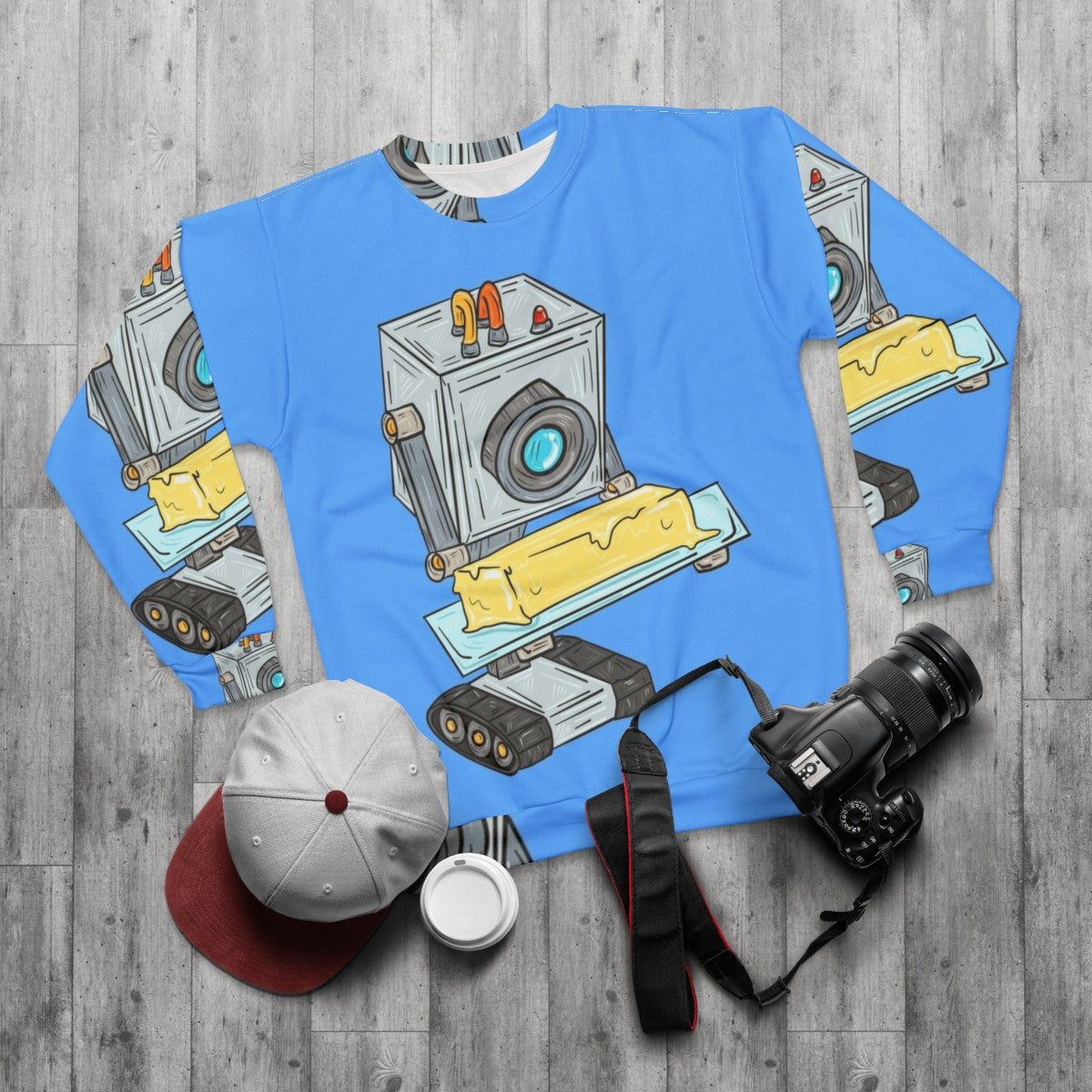 Butter Robot Sweatshirt - flat lay