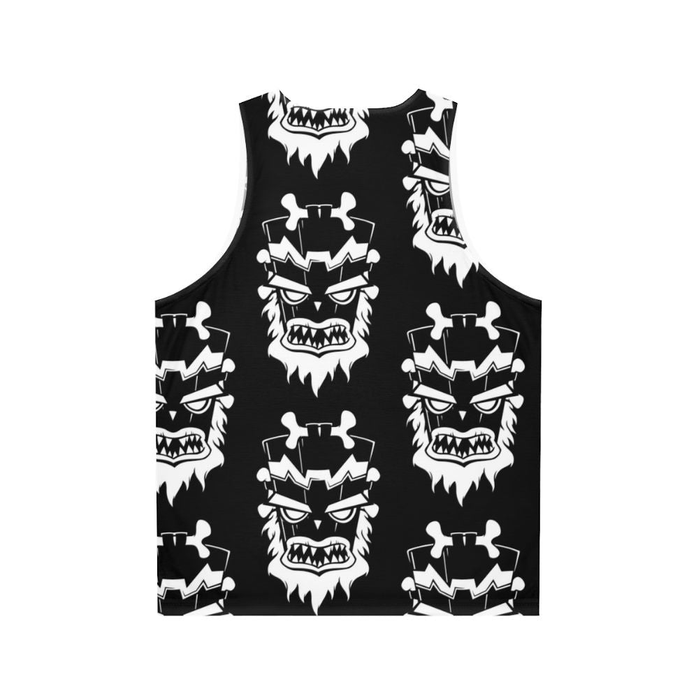 Game Over Unisex Crash Bandicoot Tiki Tank Top - Back