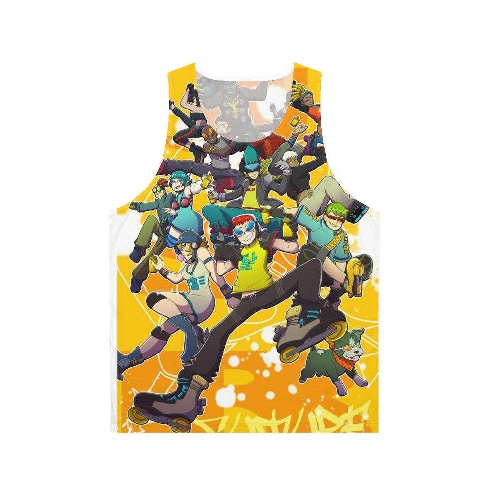 Unisex jet set radio inspired tank top