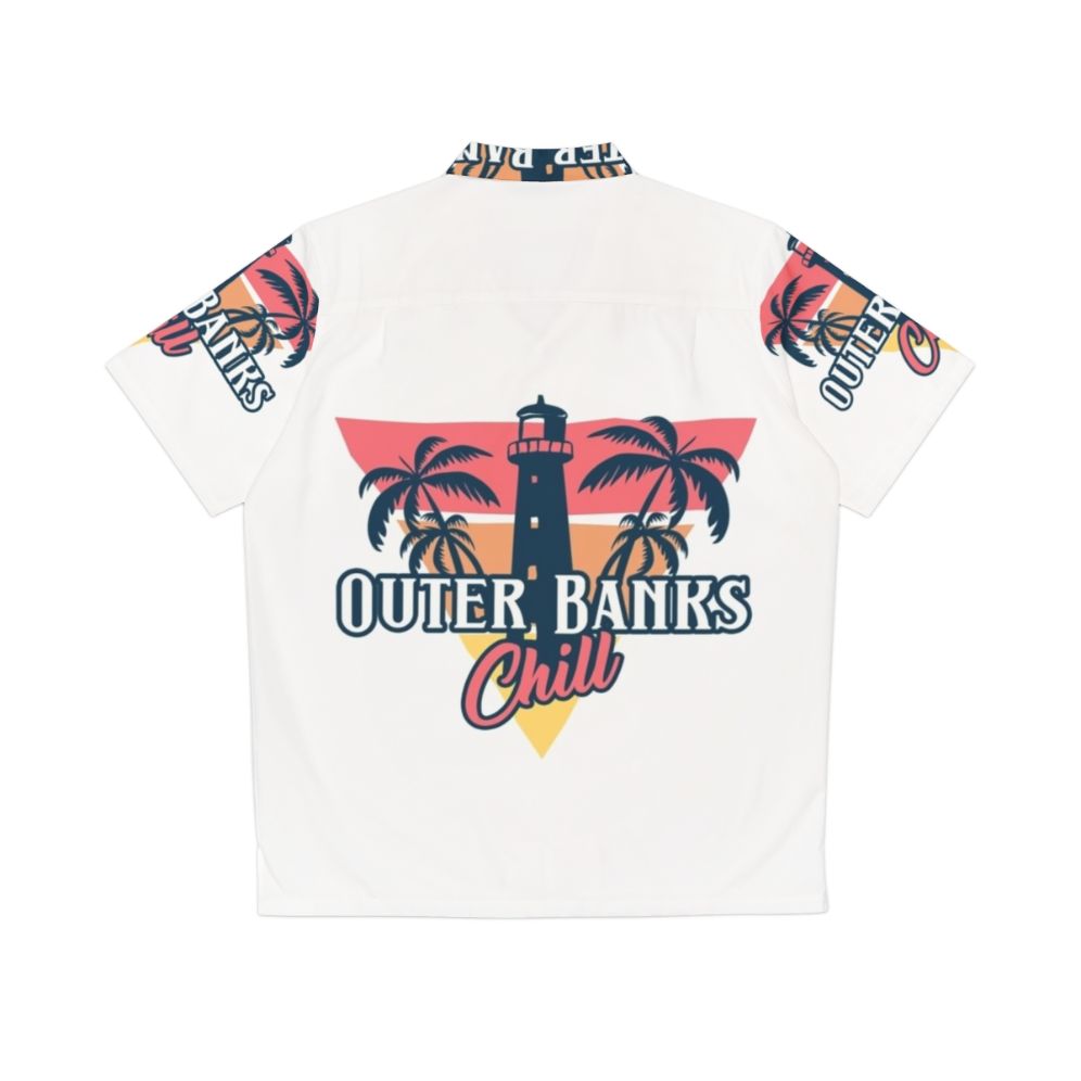 Chill in Outer Banks with this Tropical Hawaiian Shirt - Back