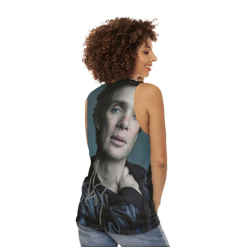 Cillian Murphy Autographed Tank Top - women back