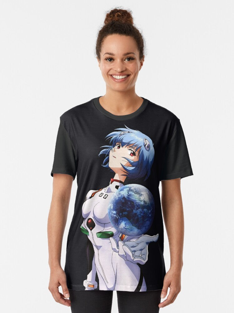 Neon Genesis Evangelion Rei Ayanami anime graphic t-shirt - Women