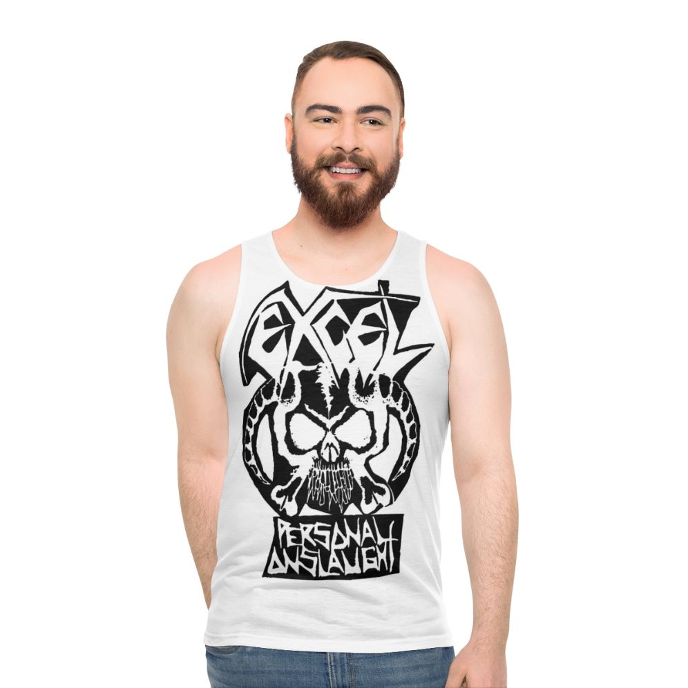 Excel Band Unisex Metal Tank Top - men