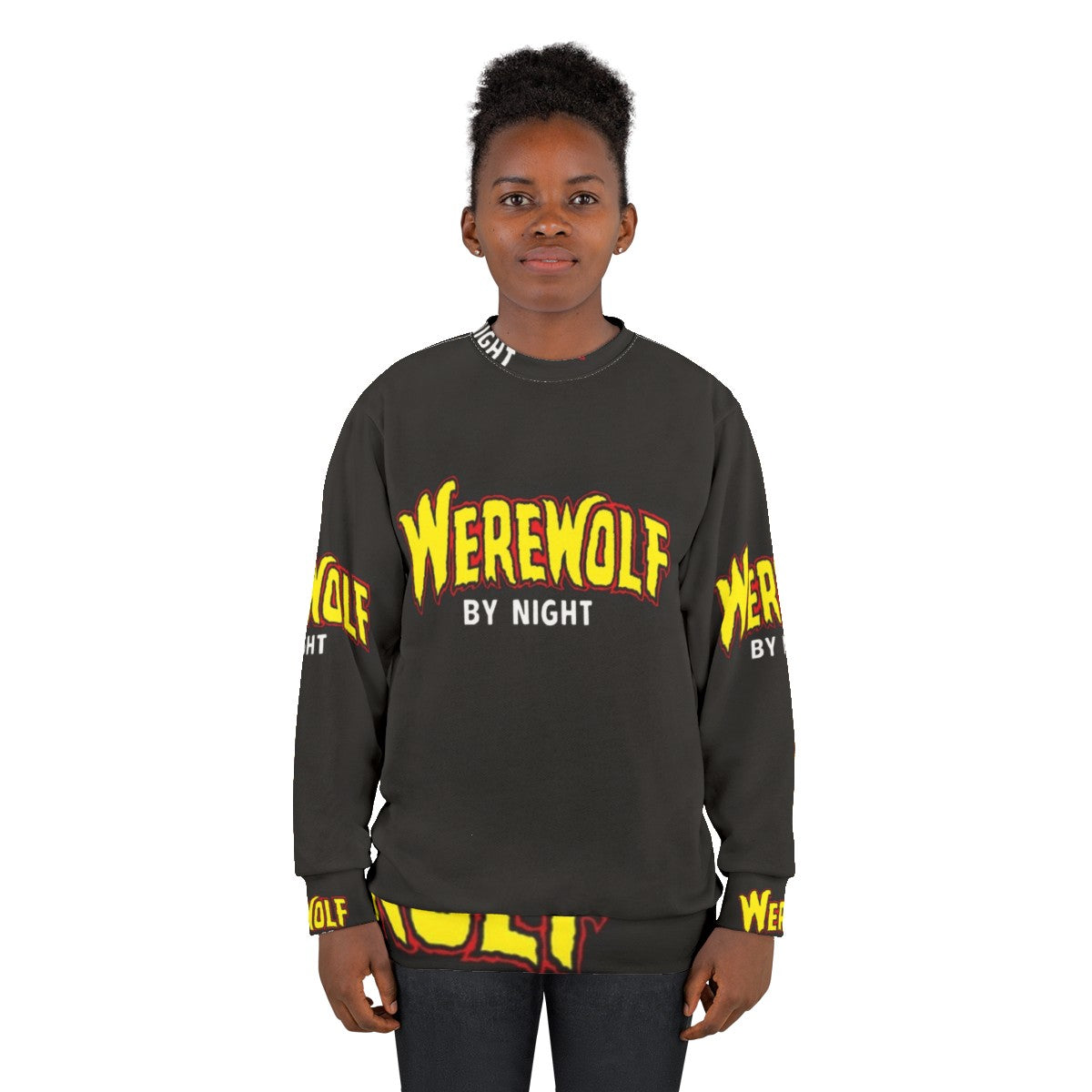 Werewolf By Night Sweatshirt - Marvel Comics Superhero Hoodie - women