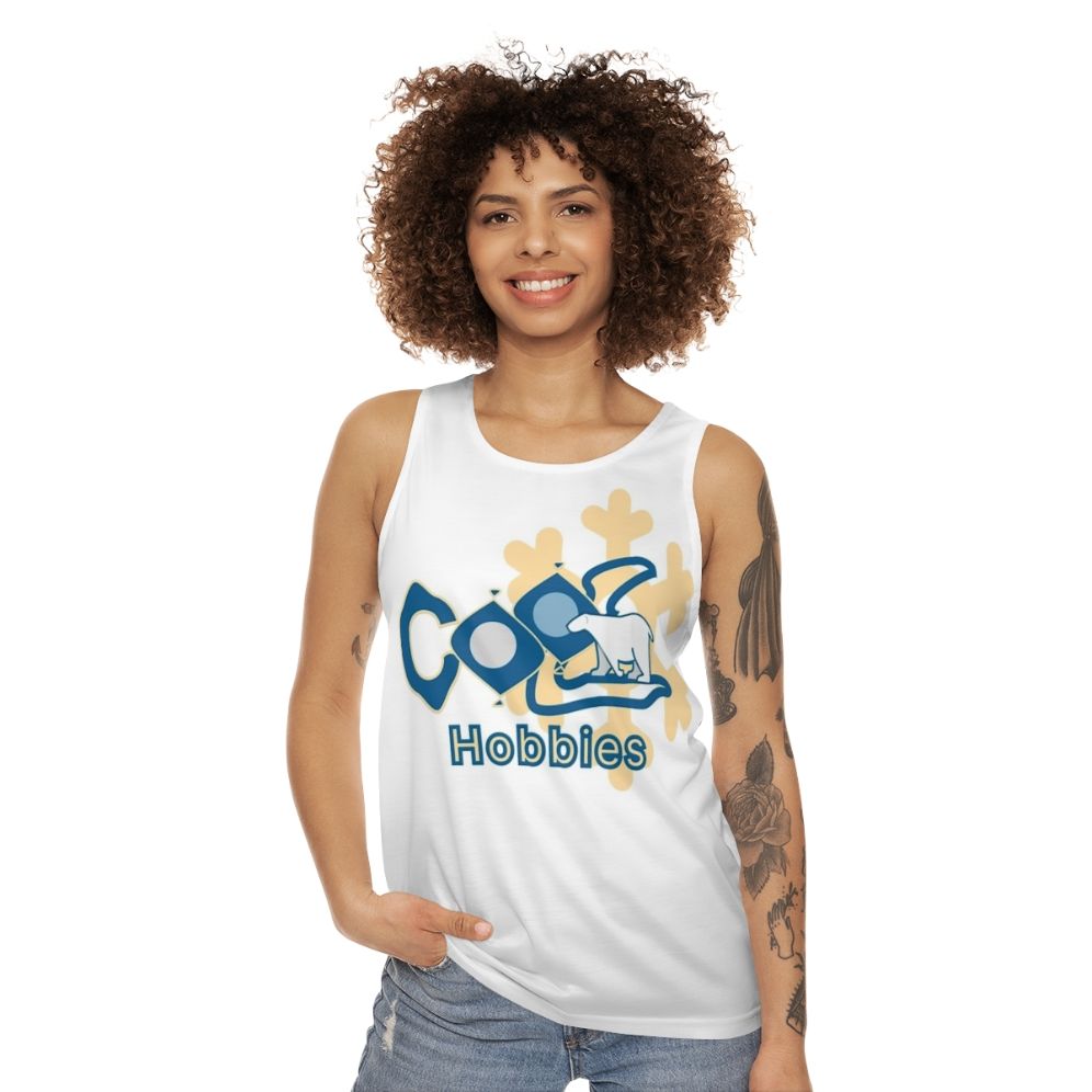 Unisex tank top for hobby enthusiasts - women