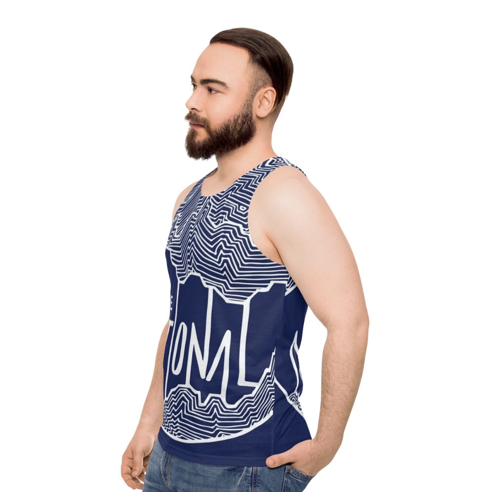 The National Unisex Band Tank Top - men side