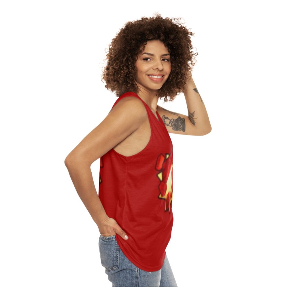 Bloxxer Unisex Roblox-Inspired Tank Top - women side