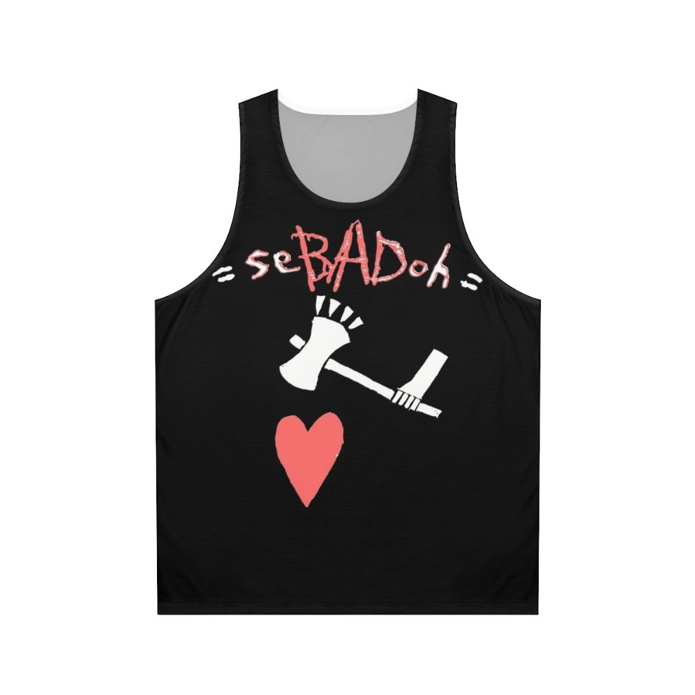 Sebadoh unisex tank top featuring vintage 80s band graphic